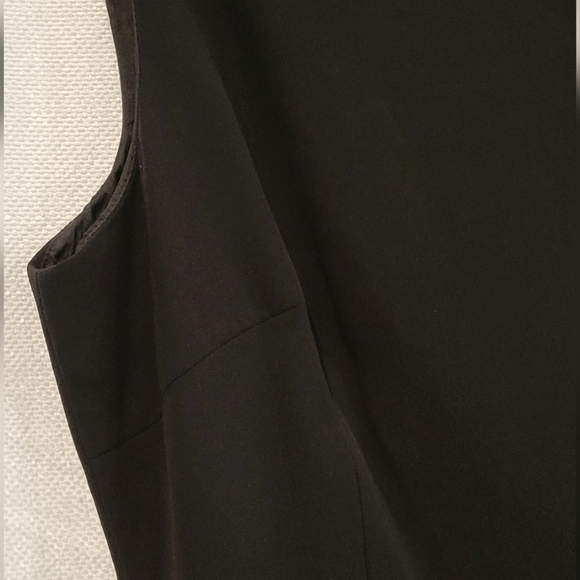 LAUNDRY by Shelli Segal Solid Black dress size 14 - Picture 4 of 9